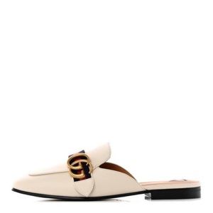 Slightly worn Gucci mules